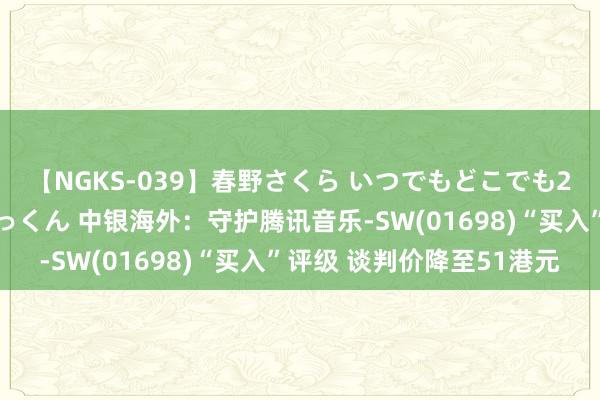 【NGKS-039】春野さくら いつでもどこでも24時間、初ぶっかけごっくん 中银海外：守护腾讯音乐-SW(01698)“买入”评级 谈判价降至51港元